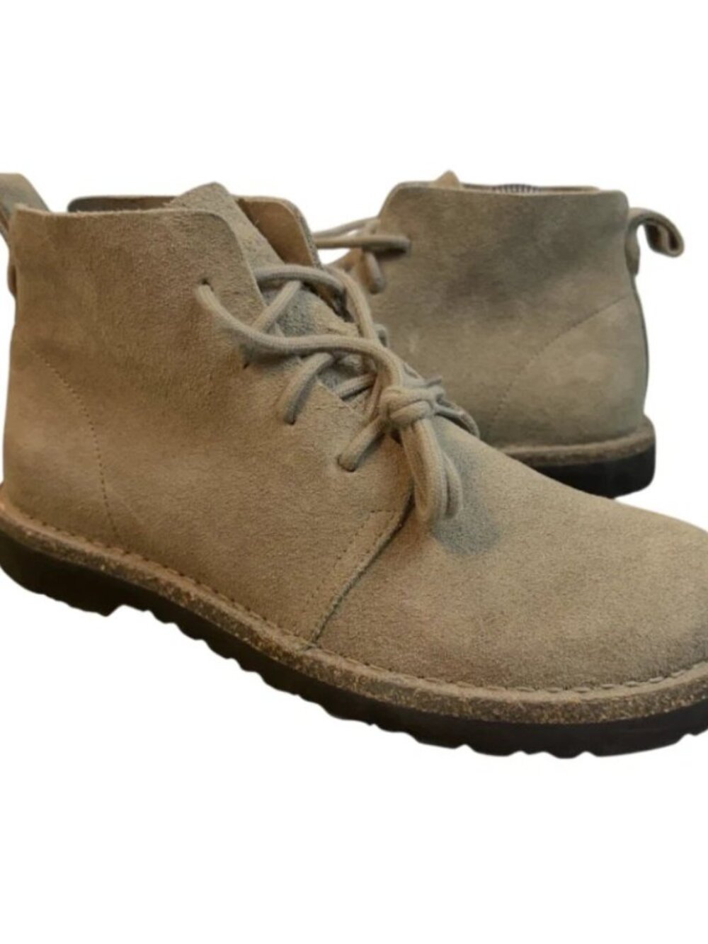 Birkenstock Uppsala Mid Womens Taupe Suede Casual Boots Shoes Size 39 9